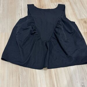 Elegant Black Sleeveless Top